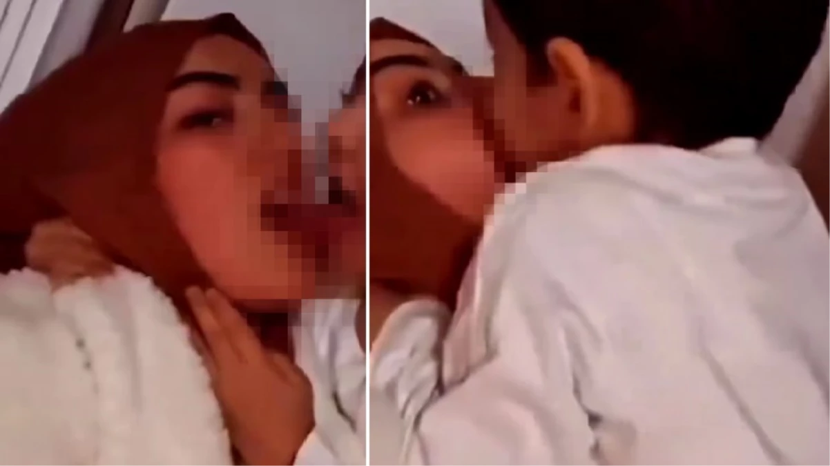 Küçük çocuğu zorla dudaklarından öptürmüştü! Genç kadın TikTok rezaleti sonrası gözaltına alındı